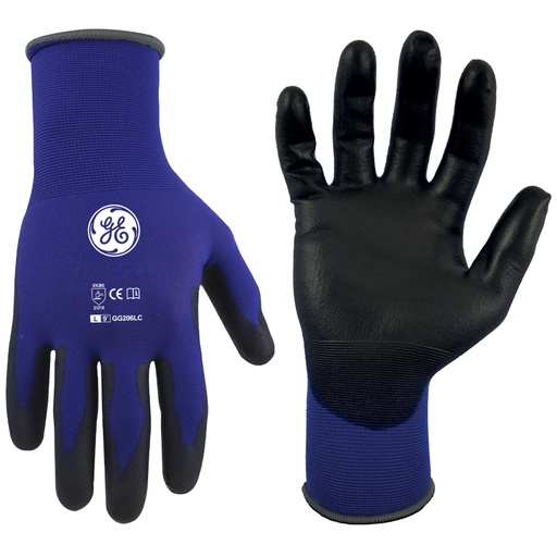 Guante Rec Pu 18 Ga L Ge. Azul. Large