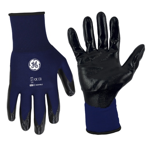 Guantes Rec Nitrilo Ge Xl. Negro. Extra Large