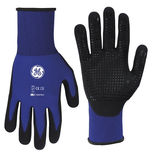 Guantes Rec Nitrilo Ge Xl. Azul. Extra Large