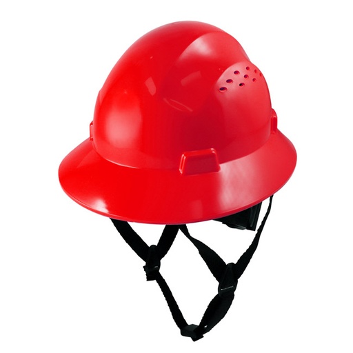 Casco Ventilado Completo Rojo Ge. Rojo. 25. 1”x21. 2”x18. 1” / 64x54x46 Cm