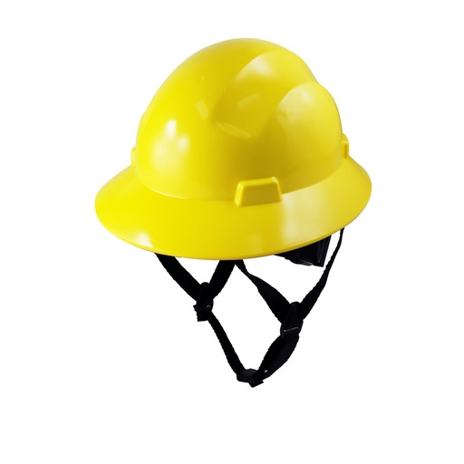 Casco No Ventilado Completo Amarillo Ge. Amarillo. N/a