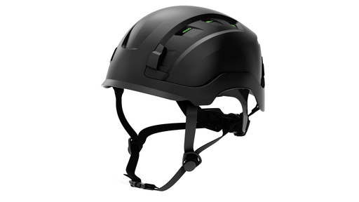 Casco De Seguridad Ventilado Negro Ge Tipo I.