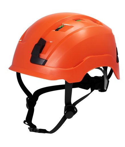 Casco De Seguridad Ventilado Naranja Ge Tipo I. Anaranjado