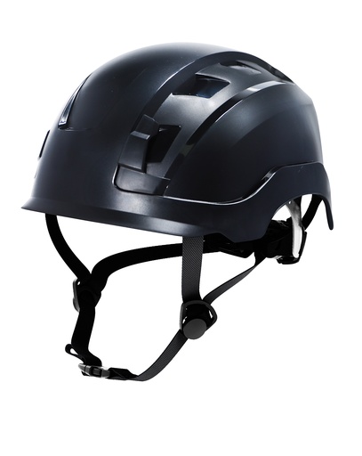 Casco De Seguridad No Ventilado Negro Ge Tipo I.