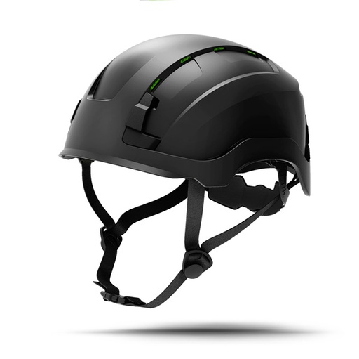 Nuevo Casco De Seguridad Ventilado Negro Ge Tipo Ii
