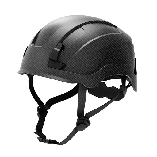 Nuevo Casco De Seguridad No Ventilado Negro Carbon Ge Tipo Ii