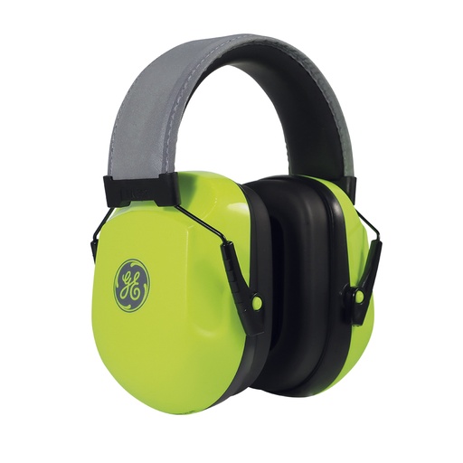 Orejeras Protectoras 27 Db Alta Visib Ge. Lima/negro.