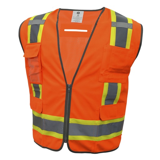 Chaleco - 8 Bolsillos Anaran Contraste M Ge. Naranja. Medium Naranja