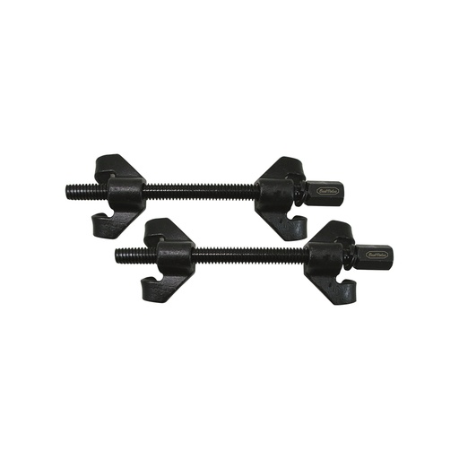 Juego. Compresor D/resortes Universal 10 (2pzas). Negro. 10(254mm)
