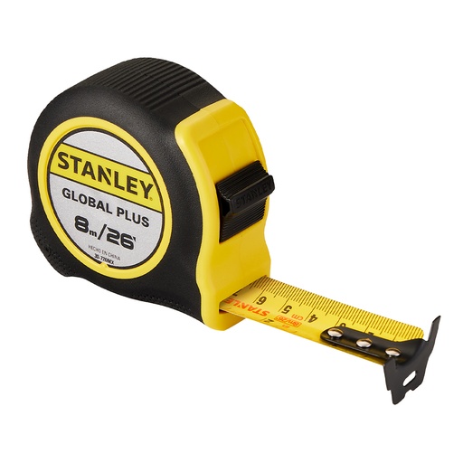 CINTA METRICA STANLEY 30-726  "GLOBAL PLUS" 8MT