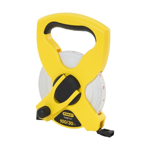 Cinta Agrimensor Stanley 30m Con Mango Fb. Fibra De Vidrio. 30 M (100')