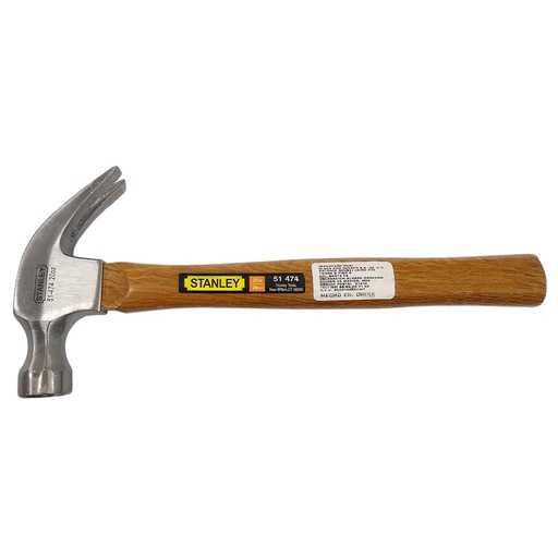Martillo Stanley De (campana). Madera. 20 Oz (568 G)