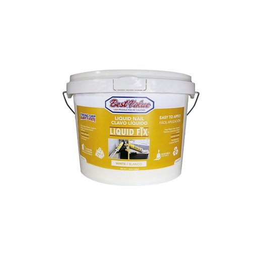 Clavo Liquido 3. 8kg. Blanco. 101oz / 3000ml