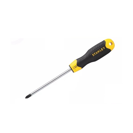 Destornillador Con Gip Stanley (+) 3/16 X 4 #1. Cromo Vanadio. (100 Mm)