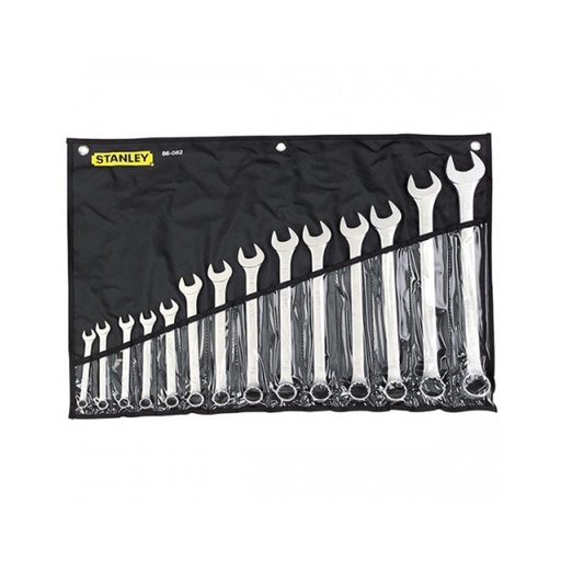Juego Llaves Combin Stanley 14pcs 8-24mm (d). Cromo Vanadio. 14 Piezas