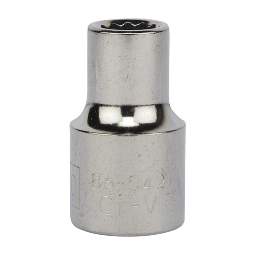 Socket Stanley 1/2 Corto 12pt. Cromo Vanadio. X 10mm