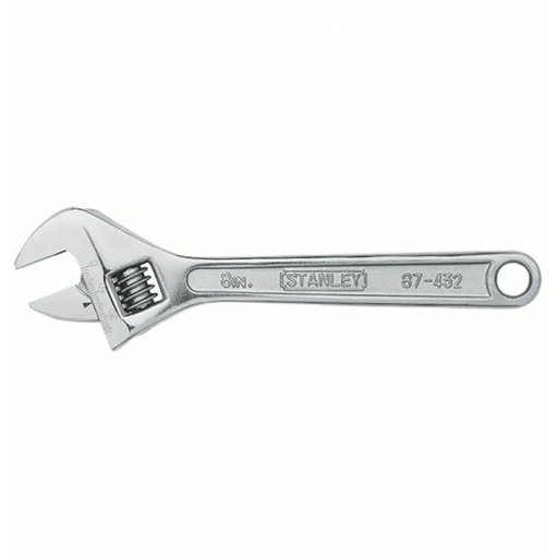 Llave Ajustable Stanley De 8. Cromado. 8 (203 Mm)