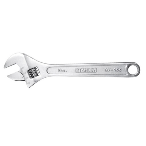 Llave Ajustable Stanley De 10. Cromado. 10 (254 Mm)