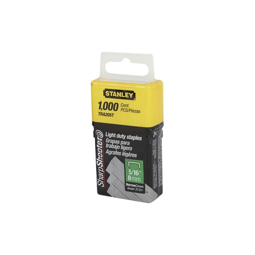 Grapas Para Engrap. Tr45 Stanley 5/16-1000. Metal. 5/16