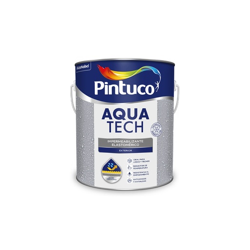 Nuevo Aquatech Mate Blanco 1 Gl (3. 785l)