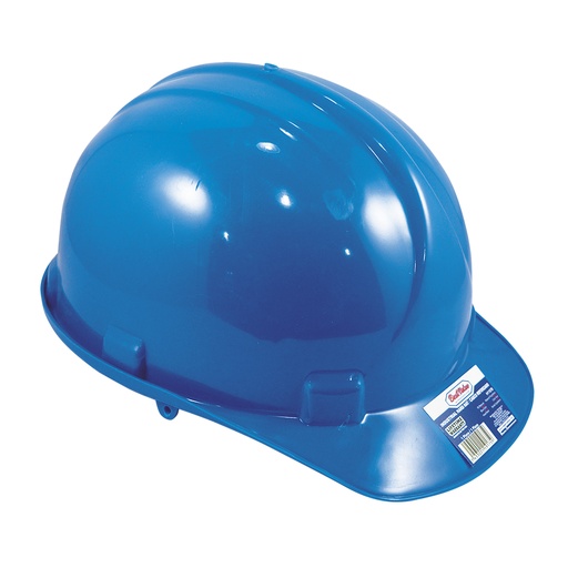 Casco Plastico Azul. Standard