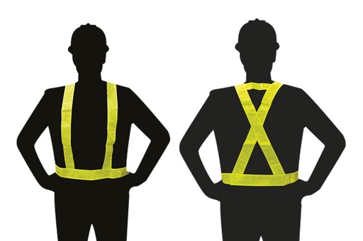 Chaleco De Seguridad Reflectivo(xl). Amarillo. 60x65