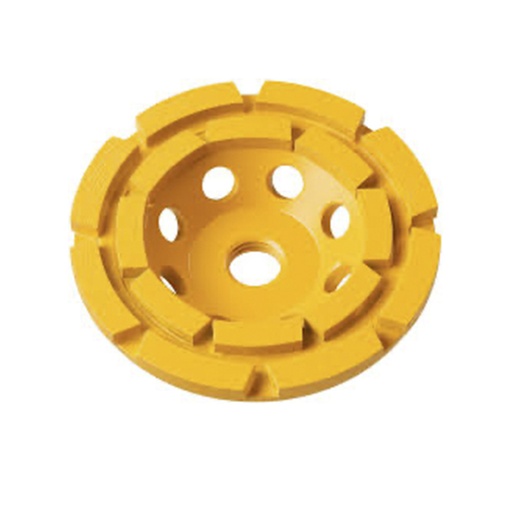 Copas Diamantadas Doble Para Concreto 4 Dw4772. Matriz Diamantada. X 5/8-11