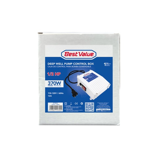 Controlador De Bomba Sumergible H27023. Blanco. 370w