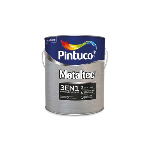 Metaltec 3en1 Pintuco Base Accent 1/4 gl (18.925l)