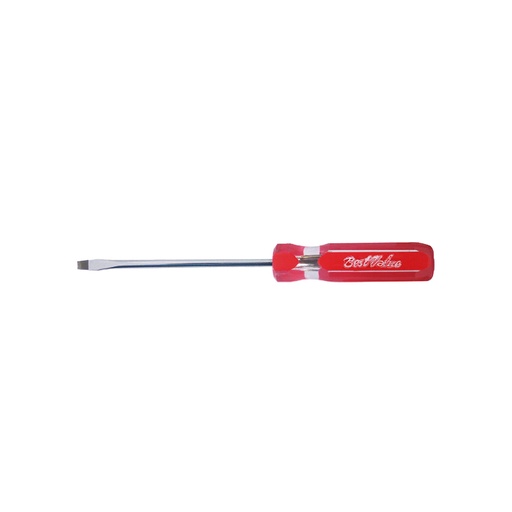 Destornillador (-) 1/8 X3. Cromo Vanadio. 1/8()x 3(75mm)