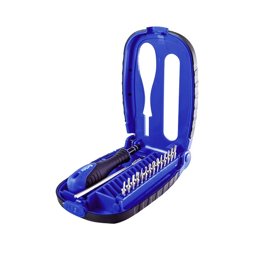 Juego Destornillador Precision 16 Pcs. Cromo Vanadio. Pcs