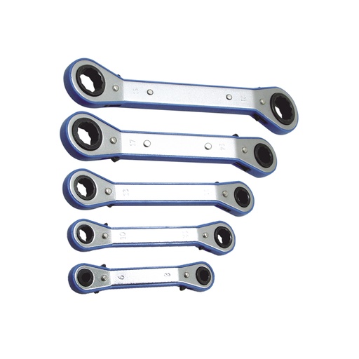 Juego Llaves Cerradas Con Ratchet Mm 5pzas