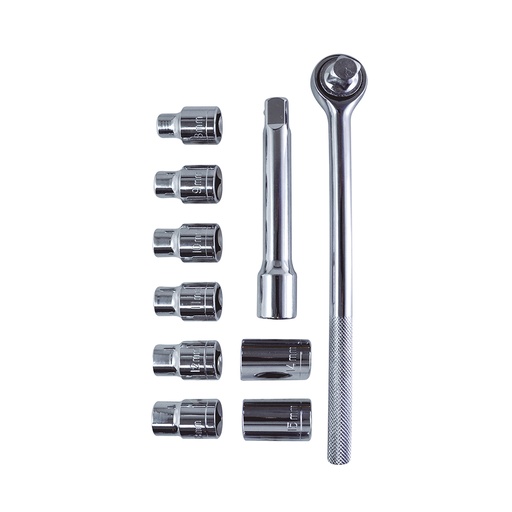 Juego De Socket 1/2 10 Pcs