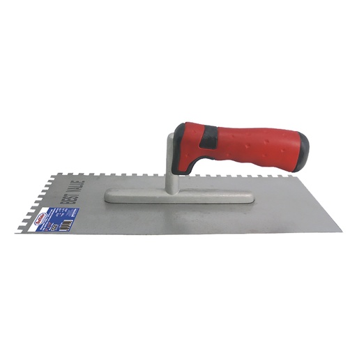 Llana Dentada (6x6mm) M/caucho 5x11