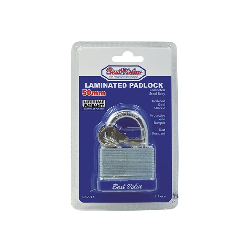 Candado Laminado De 50m. Laminado. 50 Mm