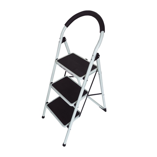 Escalera Tubular Acero 3esca (330lb) 2. 4'. Aluminio. 4'