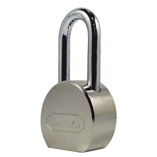 Candado Alta Seguridad Arco Largo. Acero. 65mm