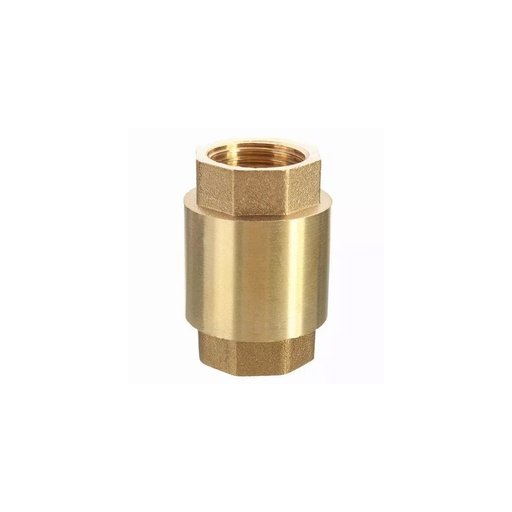 Check Valve Vertical De 1-1/2 460g Bronce Aquina. Bronce.