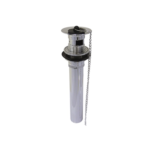 P. O. Plug Plastico Cromado 1-1/4 X 8 Aquina. Cromado.
