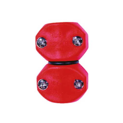 Coupling Mender Para Manguera Plas. 5/8-3/4. Rojo. 5/8-3/4