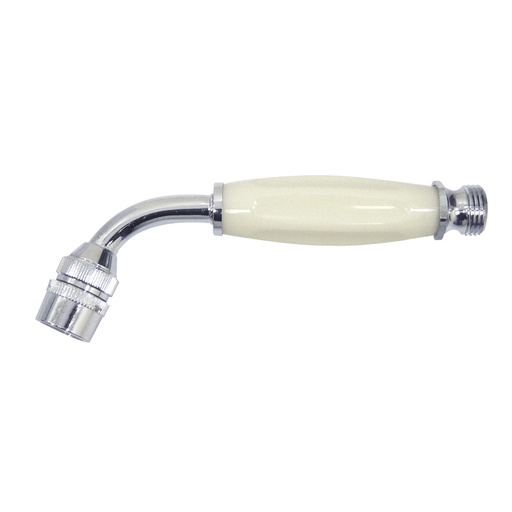 Manubrio Solo Para Ducha Sanitaria Aquina. Cromado