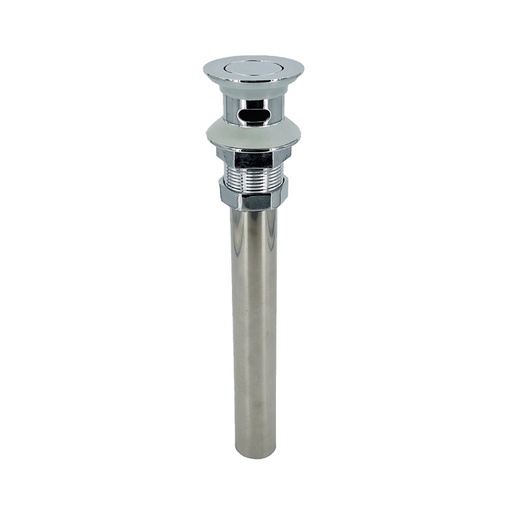 P. O. Plug De Acero Inoxidable 1-1/4 X 12 Aquina. Cromado.