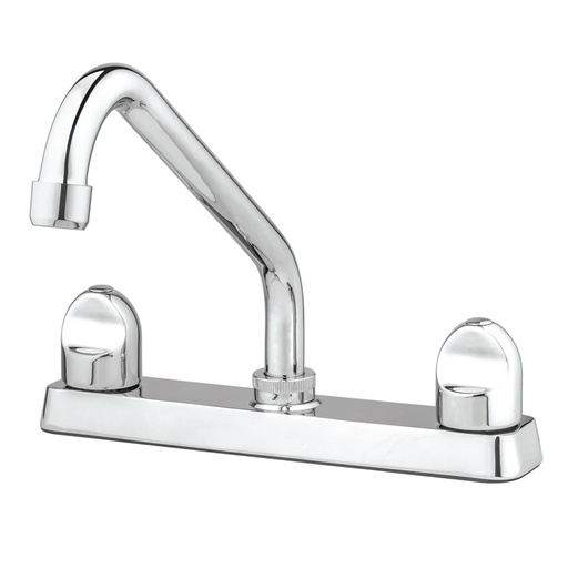 Llave De Fregador Doble Cromo Pfister. Pulido. Pulido