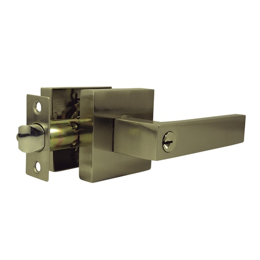 Cerradura Bestvalue Con Llave Manigueta Ab. Bronceado. 2-3/8
