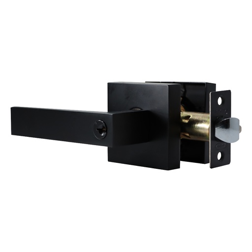 Cerradura Con Llave Manivela Negro. 2-3/8