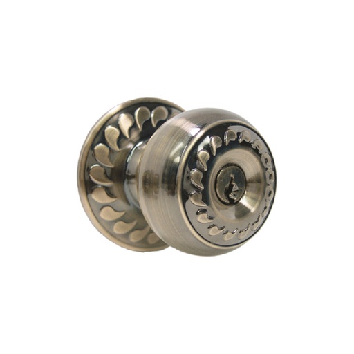 Cerradura Con Llave Ab Roma. Bronceado. 2-3/8
