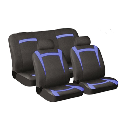 Forro Para Asiento Azul 6 Pzas. Azul. Pzas