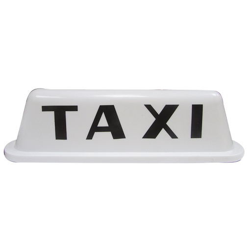 Luz Para Taxi Blanca 12v. Blanco. 12v