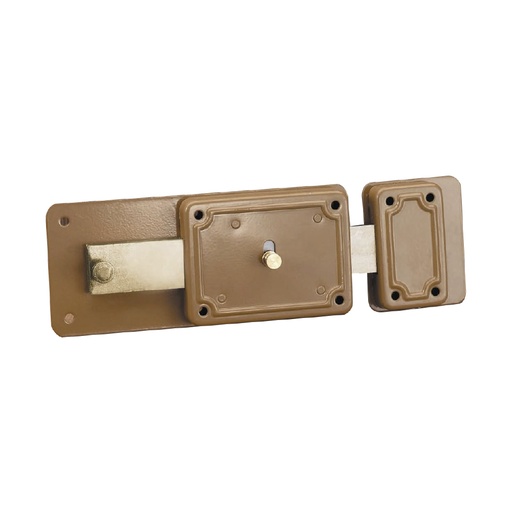 Cerradura Sobreponer Der 6 Vueltas Cilind Ajust 35- Ff (2 Pzas). Avella. 50 Mm