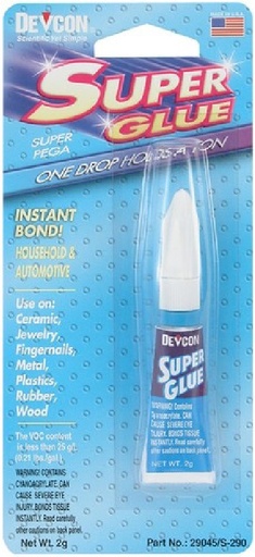 Super Glue Devcon 2 G. Transparente. 2gr